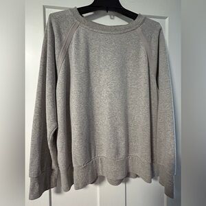Prana Heather Gray Sweatshirt